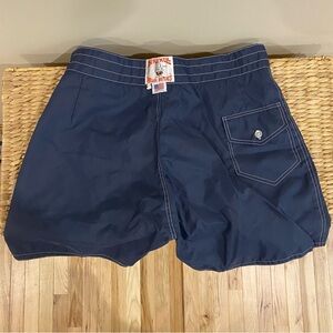 Birdwells “Birdies” Boardshorts in Navy - Size 38 - Vintage